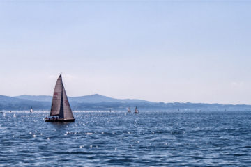 Boot auf dem Bodensee